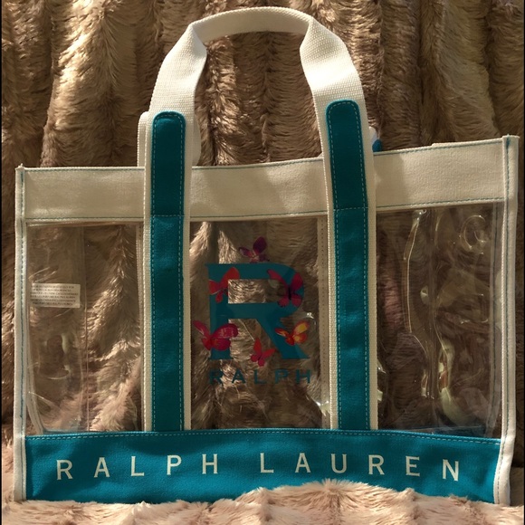 Ralph Lauren Handbags - Ralph Lauren clear tote bag